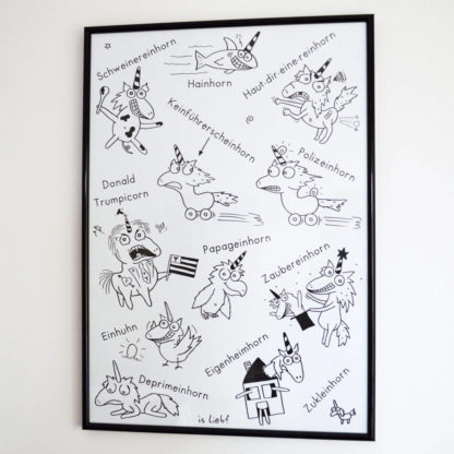 Einhornposter #2 - is lieb?
